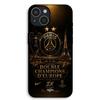Coque Pour iPhone 14 Plus PSG champions league 2 étoiles noir et dorée Maniacase