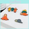 Cute Sloth Enamel Brooch Colorful Animal Badge Perfect For Fun Fashion Statement Jewelry