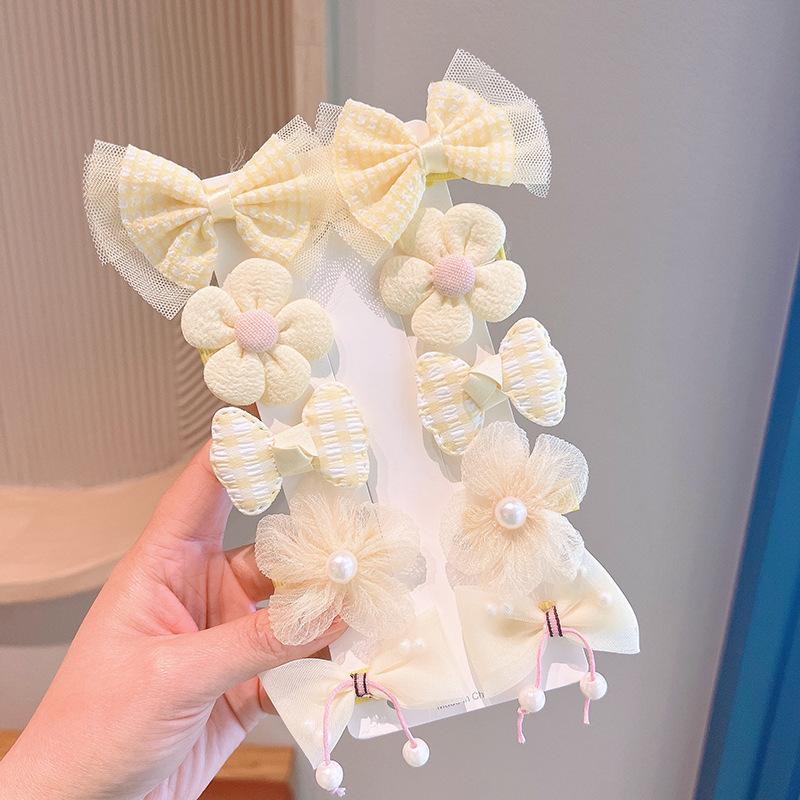 Korean Style Cartoon Hair Clips for Girls - Cute Princess Hair Accessories for Baby & Kids, Anti-Slip Baby Hairpins