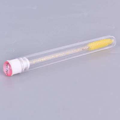 Reusable Eyebrow Brush Tube Disposable Eyelash Brush Eyebrow Dust-Proof Tube