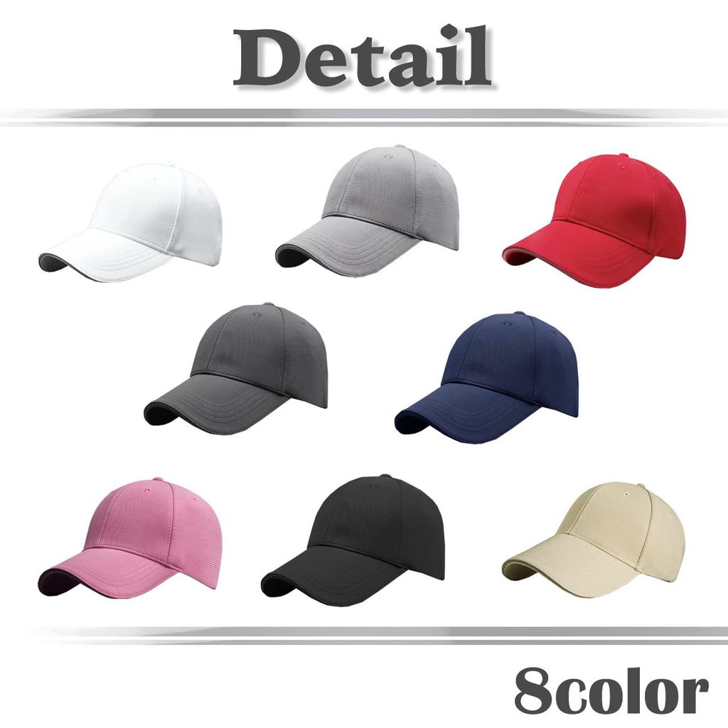 CA482 [White Fang] Cap, Plain, Hat, Casual, Cool, Brim, Men's, Women's, (Black)