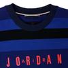 Air Jordan Sport DNA Casual Stripe Pullover Long Sleeve T-Shirt Men Tops Blue CV1143-470