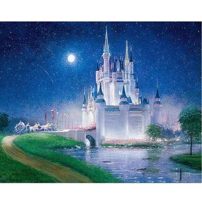 Full 5D Diy Diamond Painting Landscape Castle Diamond Embroidery Cross Stitch Home Decor Handmade Gift
