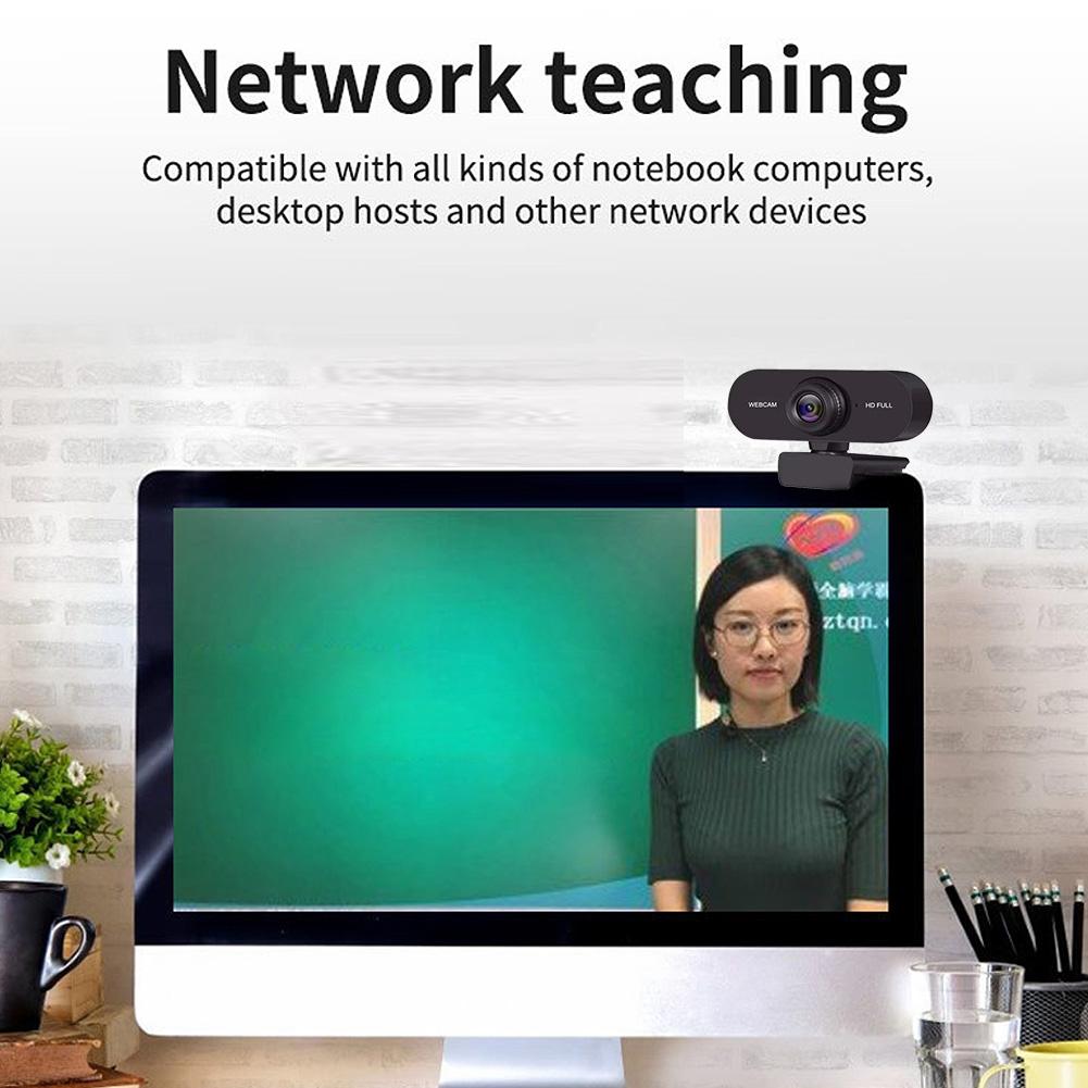 Micro 2K-480P Webcam for Computer PC Laptops Live Streaming FHD Web Camera For Work Meeting With Microphone