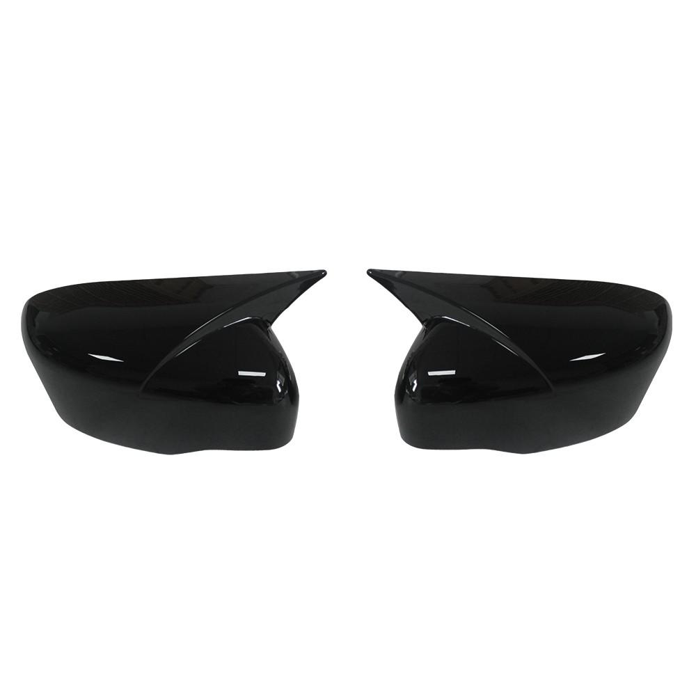

For Nissan Rogue 2014- Car Sticker Rearview Side Mirror Cover Wing Cap Exterior Case Trim Accessories Vehicle Decoration Gloss Black