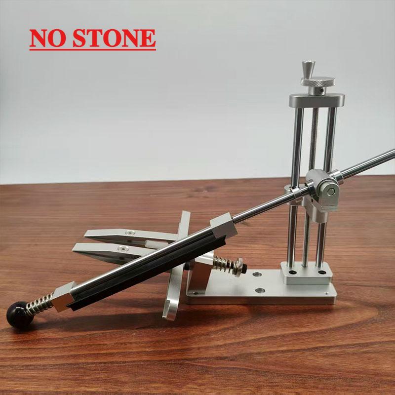 

Aluminum Alloy Home Kitchen Diamond Fixed Angle Knife Sharpener Reversible Adjustable Professional Knife Sharpener 360° As Photos