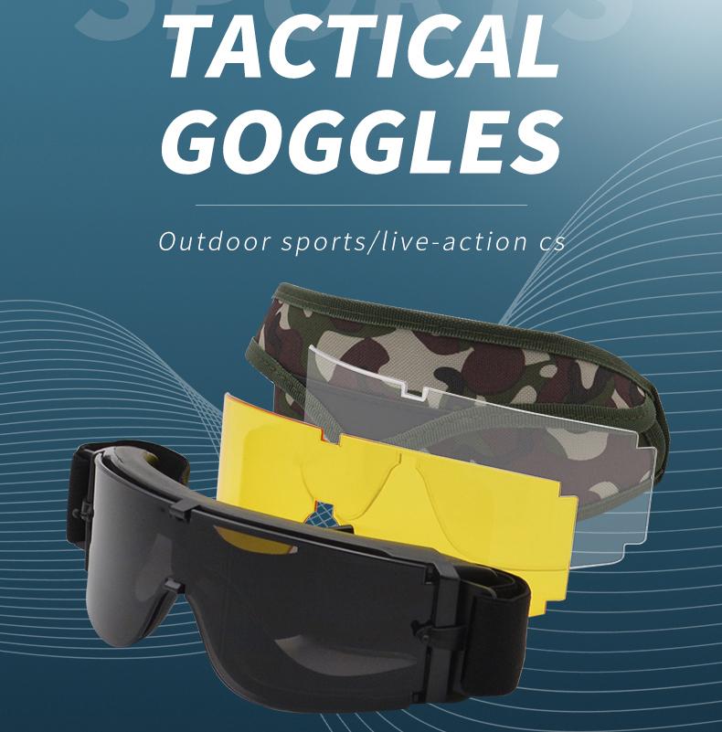 Fashion RTS Ballistic Impact-resistance Tactical Glasses for Adult Youth Glasses Goggles