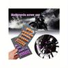30pcs/Pack Motorcycle Screw Cover Motorcycle Body Plastic Decoration Kit Nut Shaped Cover Motorcycle Modification Accessories Screw Cover