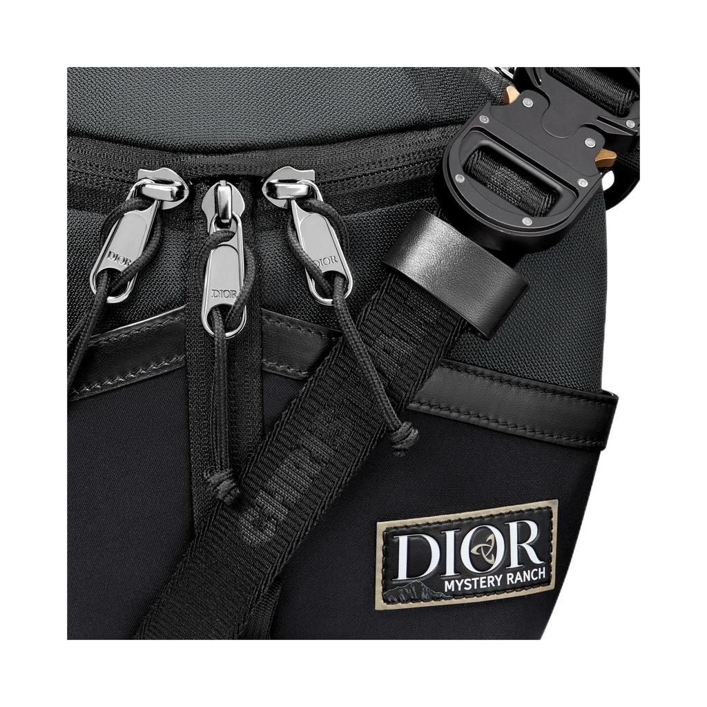Dior x Mystery Ranch Belt Bag Black Men Bags 1MIBO039MRN-H00N