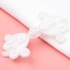 5 Paar bunte perlenbesetzte chinesische Froschverschlussknöpfe Knotenverschluss Nähen Handgefertigt Blume Handwerk DIY Cheongsam Stoffknopf