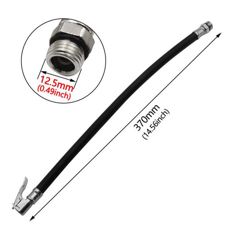 

Шланг для накачивания автомобильных шин Портативная удлинительная трубка для накачивания шин Гибкий шланг для воздушного компрессора для шин Резьбовая насадка для автомобиля B