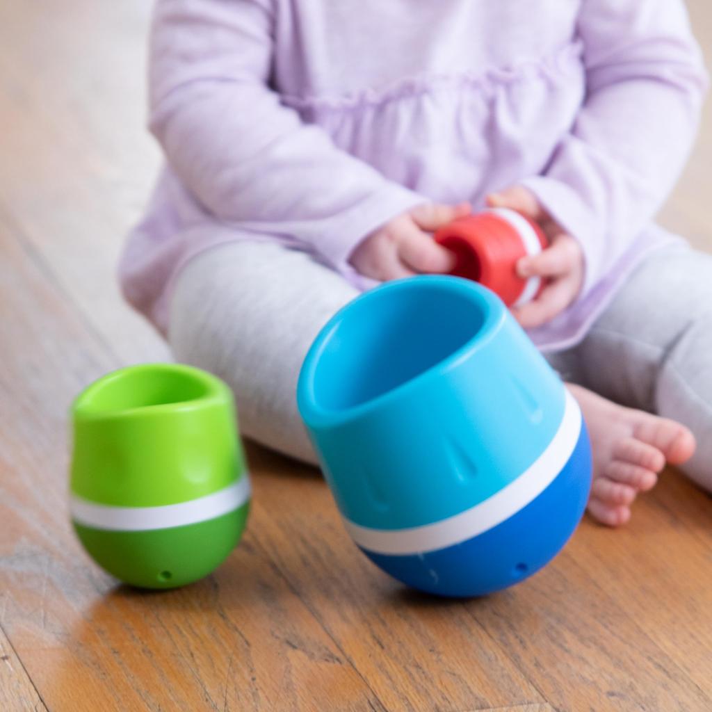 Fat Brain Toys TumbleRoos FA319-1 Baby Toy, Authentic