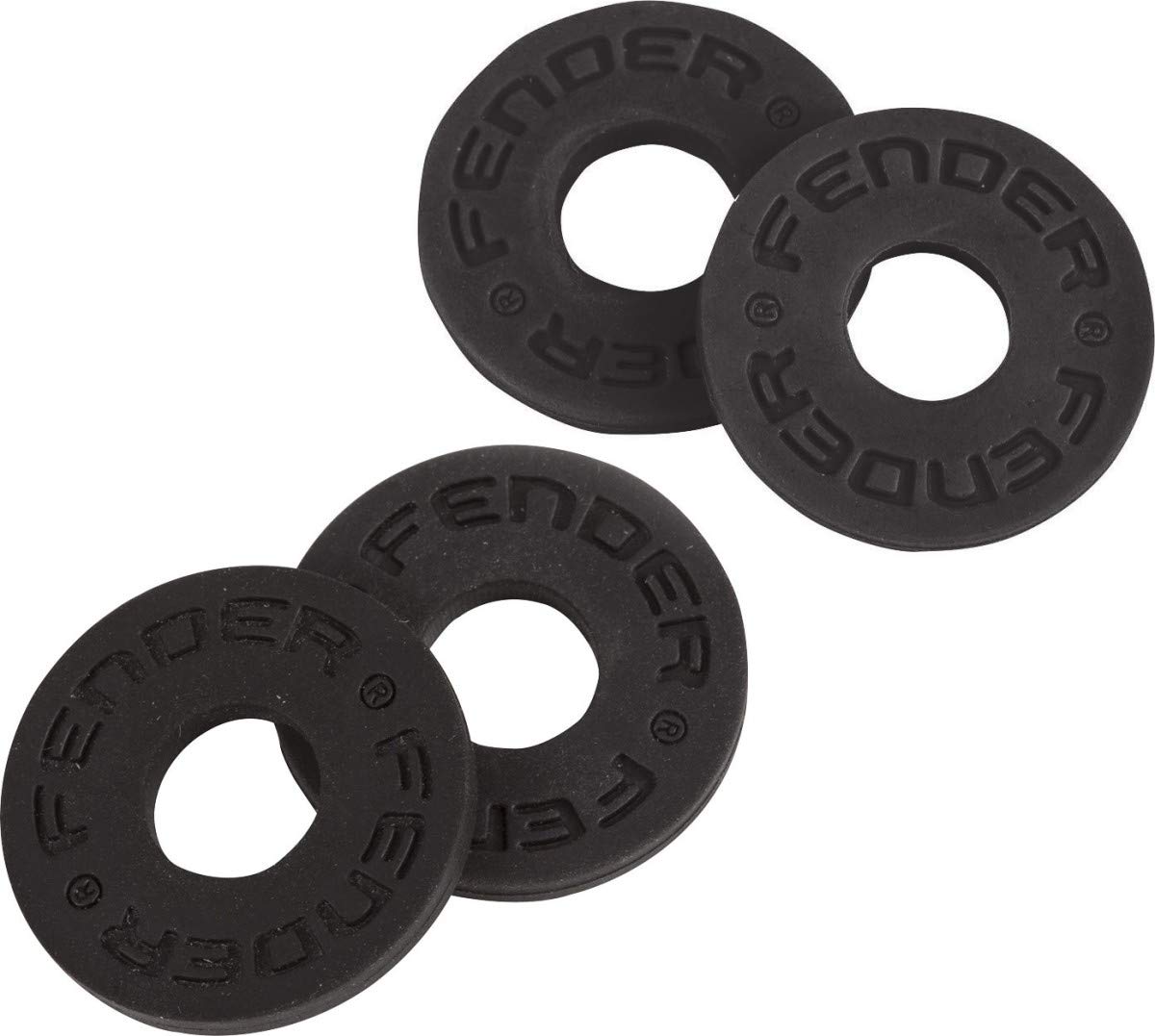 

Fender Strap Lock Strap Blocks Black Fender® 4-Pack, чёрный