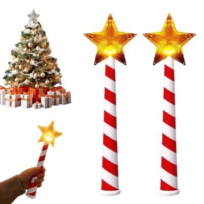 Bacchetta Magica di Natale per Luci dell'Albero di Natale LED Stella Controller Luce Festiva Interruttore Telecomando Wireless Kit Presa per Catena Luminosa
