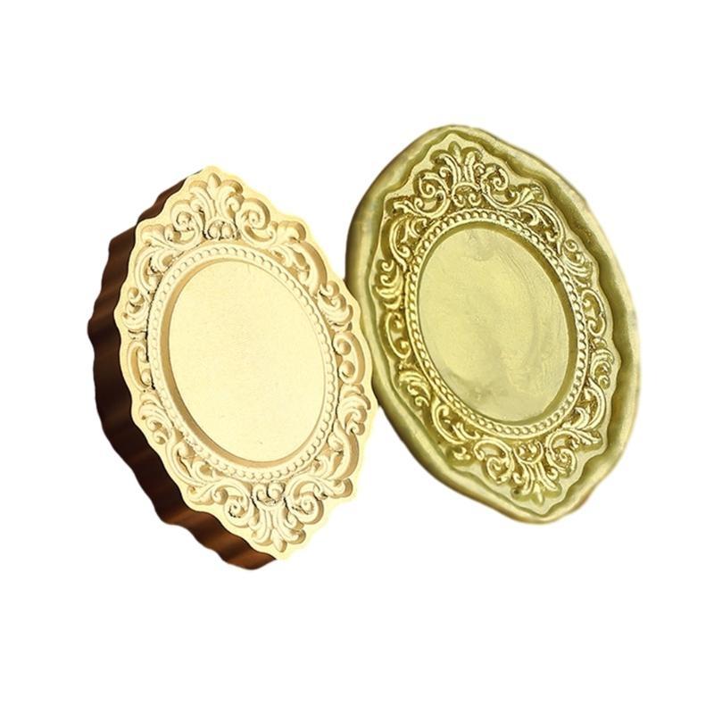 Fotorahmen Serie Siegelwachsstempelkopf Farbstempelwachsstempelkopf für DIY