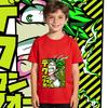 My Hero Academia Midoriya Printed Cotton T Shirt for Kids Boys Girls Casual Short Sleeve Tee