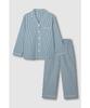 Jaju Women'S Cotton Stretch Length Pajama Set_Dark Blue