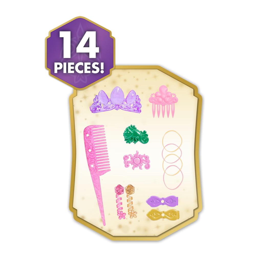 Just Play Rapunzel Styling Head Deluxe Tangled Toy for Girls, Stylish Hair Accessory