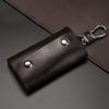 Waterproof Keychain Pouch Leather Car Key Organizer Simple Housekeepers Key Holder  Men