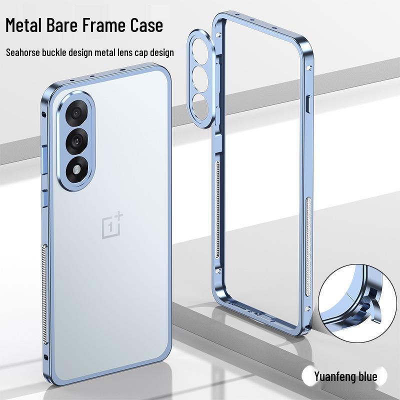 OnePlus Ace 5 Ultimate Metal Buckle Drop-proof Heat Dissipation Case with Lens Protection