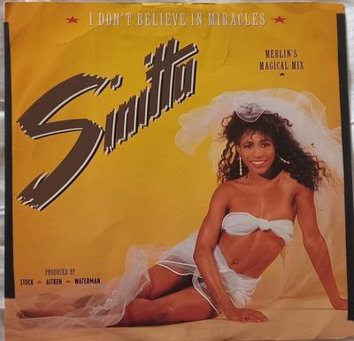12inch Record SINITTA - I Don't Believe In Miracles (Merlin 12FAN16 Fanfare Records 1988 UK Dance & Electronica Used