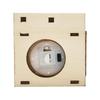Mini LED Christmas Wooden House LED Light Christmas Decor for Home DIY Xmas Tree Hanging Ornaments New Year for Kids Gifts