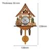 Wall Clock Antique Wooden Wall Clock Retro Wall Hanging Clock for Living Room Home Decor