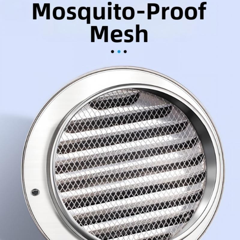 Stainless Steel Air Vent Cap Anti Bird Rat Wall Ceiling Exhaust Ventilation Grille Cover For Heating Cooling Duct