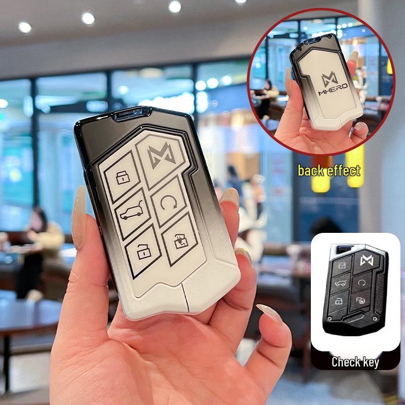 2023 Mengshi 917 High-Grade Metal Key Case & Car Protection Buckle