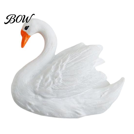 Magnetic Whiteboard Decorations Couple Swan Shape Refrigerator Magnet, 3D Resin Fridge Magnet Decorative for Locker Door Kitchen