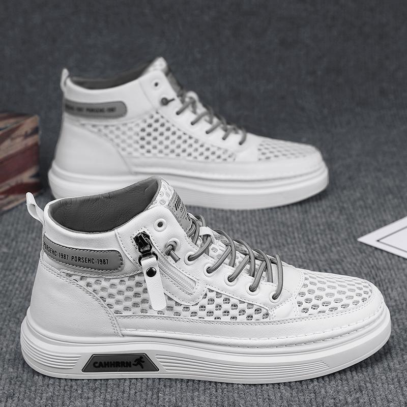 Fashion CYYTL Mesh Summer Shoes For Men Breathable Sneakers Casual Outdoor Running Tennis Platform Sports Hiking Designer Luxury Loafers