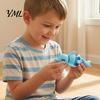 Articulated Dolphin Toy 3D Printed Figurine, Swim Ring Fidget Toy, Marine Animal Flexible Joints Decor for Backpack Handbag Purse Charm Decorative