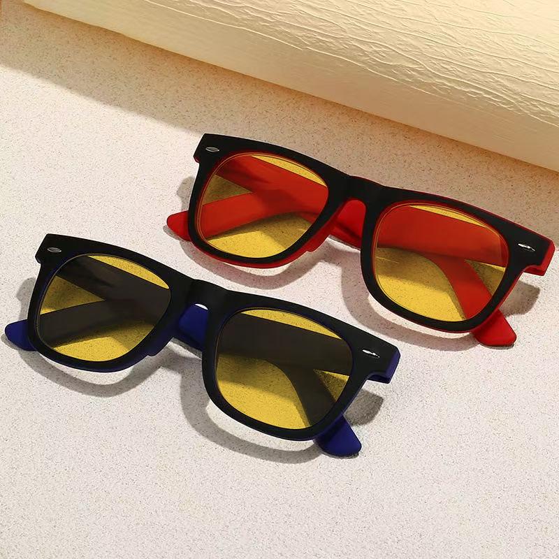 Large Frame Anti-glare Protection Night Vision Myopia Glasses Special for Driving Comfortable Eyeglasses Gentleman 0 To -4.0