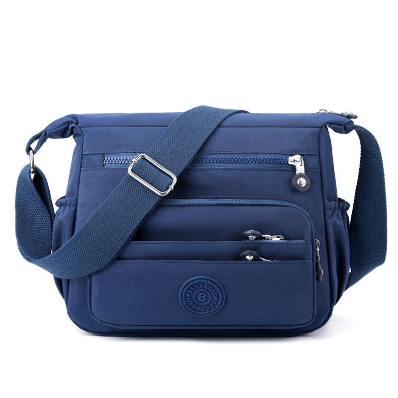 Nylon Cloth Women's Bag Shoulder Messenger Bag Mother Bag Multi-compartment Oxford Cloth Anti-splashing Women's Bag Casual Canvas Bag