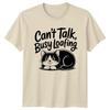 Cant Talk Busy Loafing TShirt Cat Pet Lover Birthday Gift For Him And Her