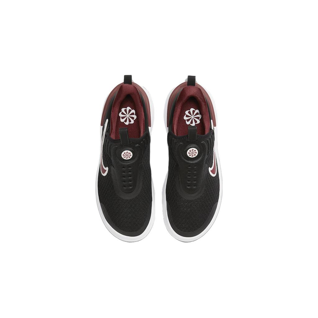 New Nike E Series 1.0 GS Cushioning, Wear Resistant Low Top Kids' Running Shoes Black Red DV4250-007