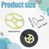 24pcs Car Seat Cover Plum Plate Metal Hooks 12pcs Plastic Car Seat Covers Chuck And 12pcs Metal Hooks Locking Clip For Auto Seat