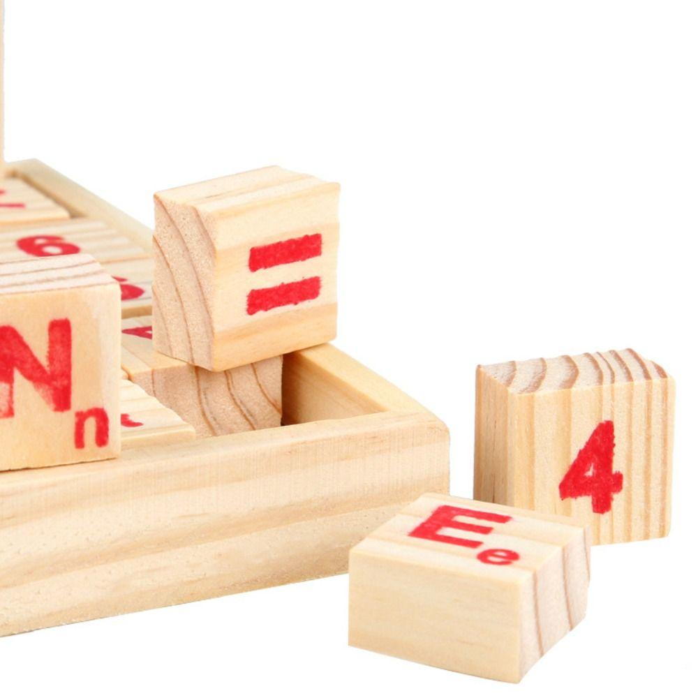 Wooden Abacus for Kids Montessori Toy Montessori Educational Toy  Children