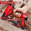 WORKPRO Air Nailer with 1000 Staples, Safety Lock to Prevent Misfires, Standard Pressure, Lightweight, Compact, 360° Exhaust Adjustment, C-Shaped Repl