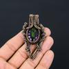Amazing Mystic Topaz Gemstone Handmade Copper Wire Wrap Jewelry Pendant For Love