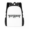 Testament Band Backpack Hot Sale Daypack Large Capacity Boys Girls BookBag School Bag Shoulder Bags for Men Women