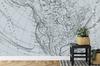 Photomural Old Map Smooth Vinyl 180x120