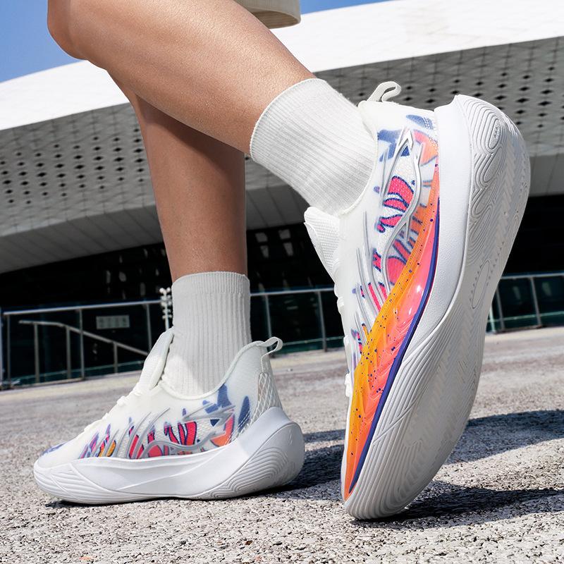 Youth student basketball shoes sonic 13 actual combat blue sneakers men's and women's low-top sound sports students sports shoes