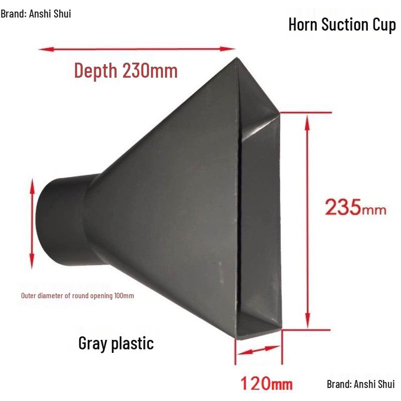 Industrial Vacuum Cleaner Accessories: Dust Collector Adapter, Belt Sander Dust Collector, Three-way Pipe Damper, Valve Crusher