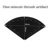 Aluminum Alloy Fast Drawing Eyebrow Design Ruler Microblading Mapping Tool Shaping Permanent Makeup Drawing Guide Ruler Tattoo