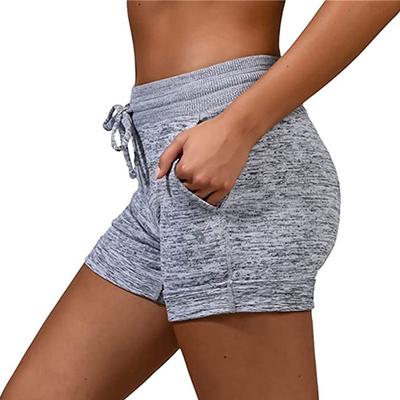 Short de base pour femmes, taille élastique, extensible, séchage rapide, court de Sport décontracté pour dames