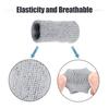 VOCOSTE 10 Pcs Breathable Finger Sleeves, Thumb Braces Support Elastic Compression Protectors for Relaxing Pain Arthritis Trigger Finger, Gray