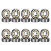 20/10pcs Ball Bearings 608zz/608rs ABEC-9 Miniature Bearings Deep Groove Inline Roller Skate Bearing Carbon Steel for Skateboard