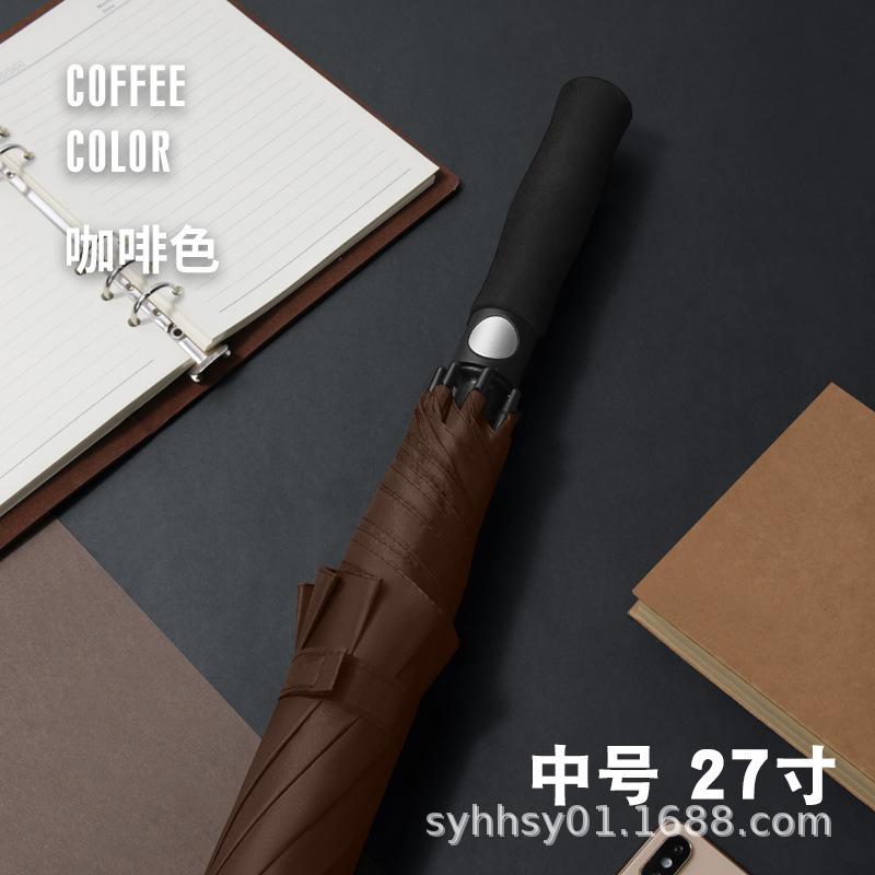 

Зонт для гольфа с полностью волоконным прутком и длинной ручкой 27 дюймов, с повышенной устойчивостью к ветру 8K