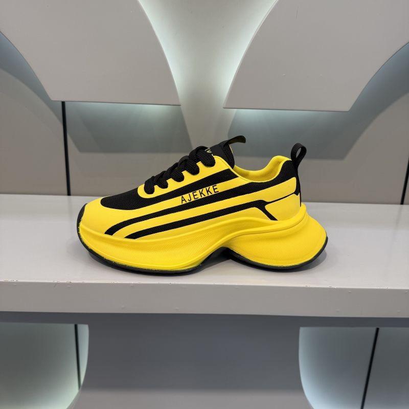 Men's casual high-end summer new thick-soled fashion low-top comfortable versatile trendy shoes breathable dad shoes men's shoes